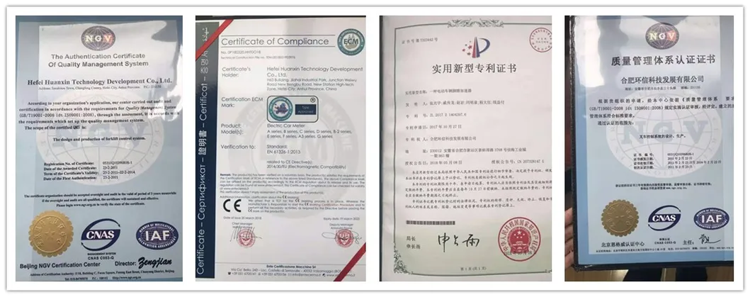 High Quality 2 Seats Golf Cart with Rear Cargo Box (HX-A617. H8G)