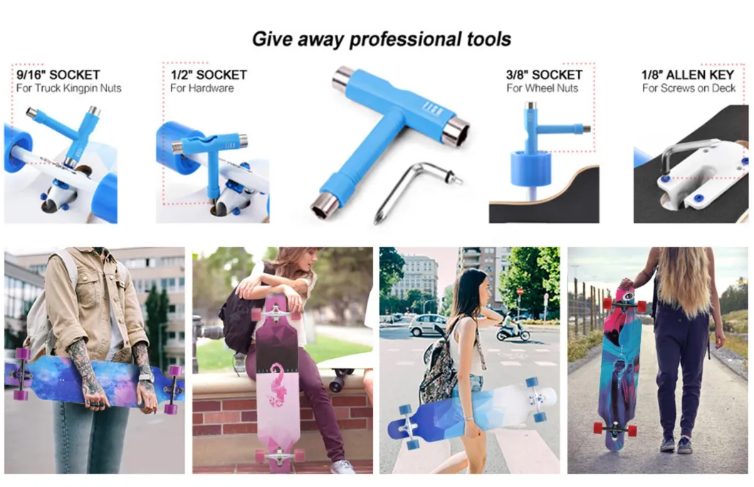 Hot Sale New Style Geele S7 Surf Skateboard Extreme Sports Skateboard Land Cruiser