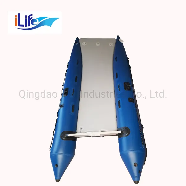 Ilife (4.2m) High Speed-Motor-Fishing Inflatable High Speed Catamaran Boat