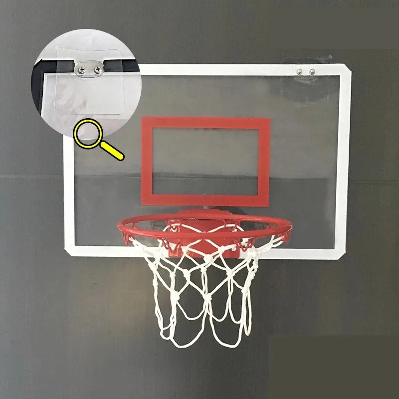 Indoor Hanging Wall Mounted Basketball Goal Hoop Rim