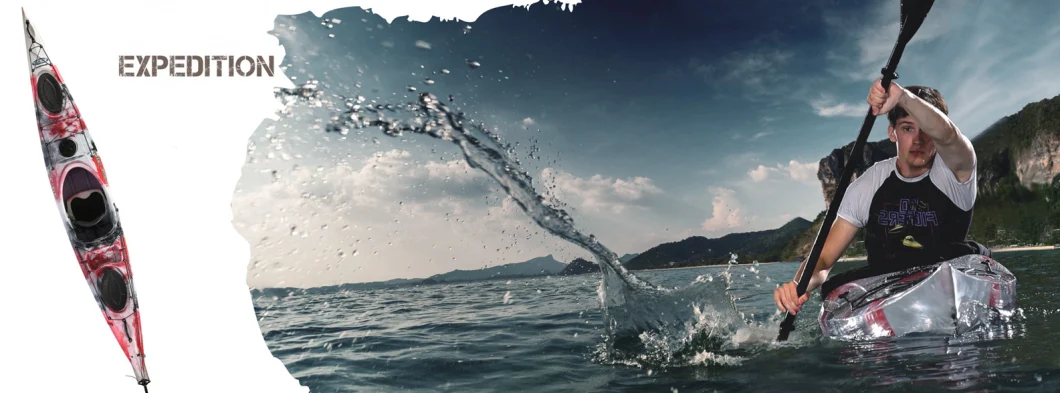 Long Trip Single Plastic Sit in Touring Kayak