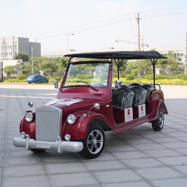 Luxury Low Speed Electrical 8 Seats Resort Club Car Electric Vehicle Vintage (DN-8D)
