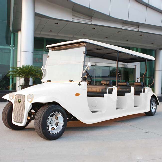 Luxury Low Speed Electrical 8 Seats Resort Club Car Electric Vehicle Vintage (DN-8D)