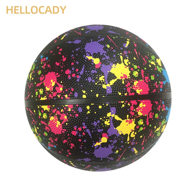 Manufacturer Offficial Size3/5/7 Inflatable Kids Indoor Outdoor Colorful Basketball