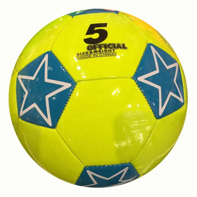 Matex Official Manufacturer Training Use Customized Colorful Cheap Price High Rebound Clear Print Football for Promotion