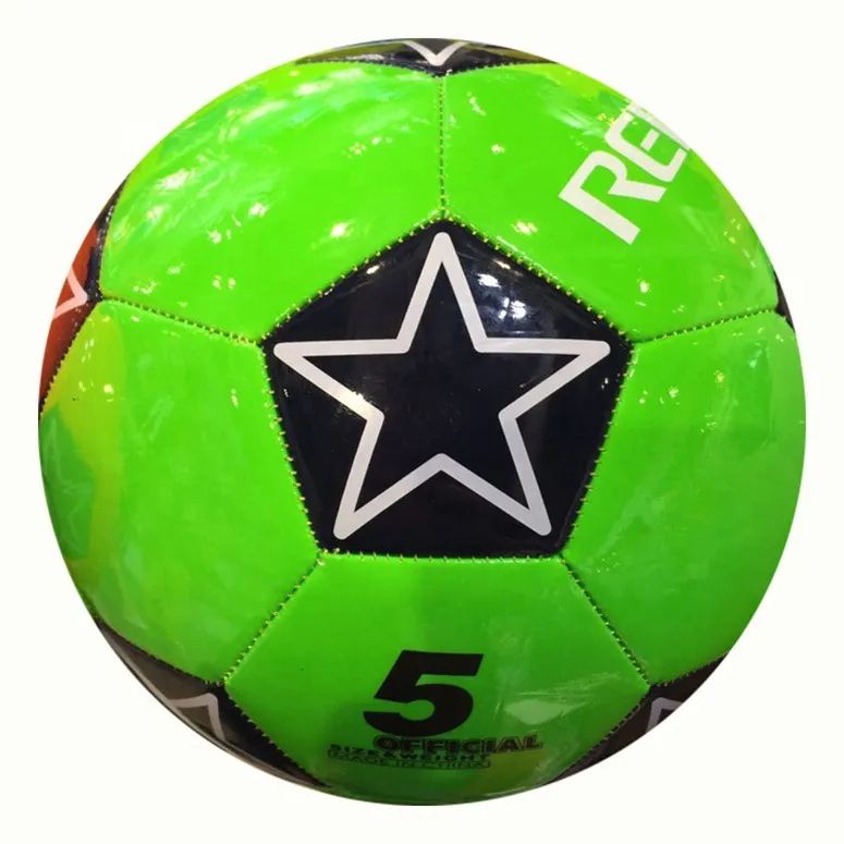 Matex Official Manufacturer Training Use Customized Colorful Cheap Price High Rebound Clear Print Football for Promotion