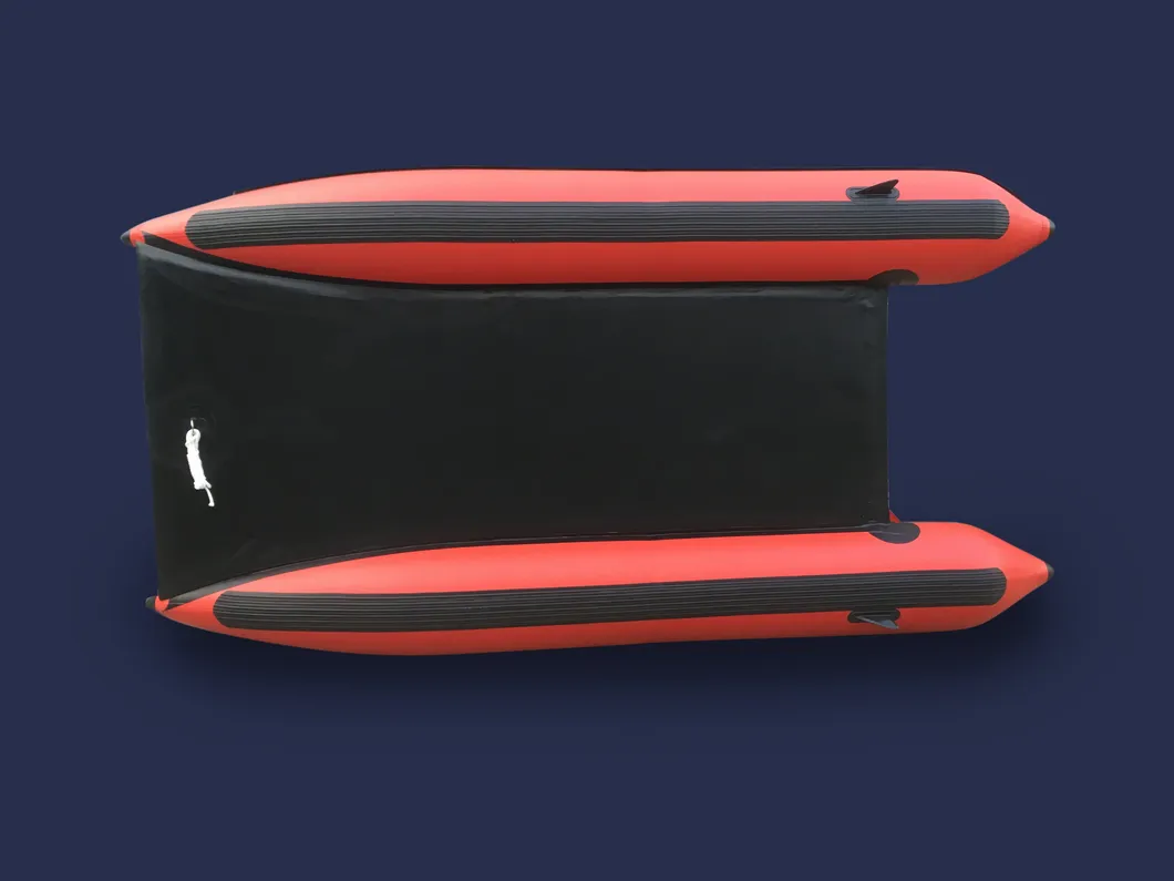 Mc365 Goethe Air Inflatable Fishing Race Boat Inflatable Catamaran Hypalon Banana Boat Kayak for Hot Sale