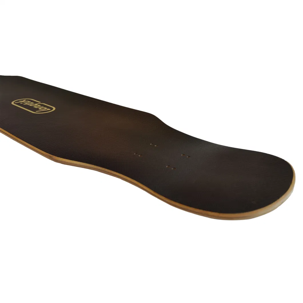 OEM 7ply Bamboo Mixed Maple and Glassfiber Longboard