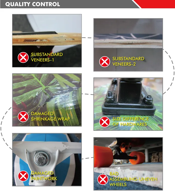 OEM Canadian Maple Street Skateboard with Alu. Truck (SKB-50)