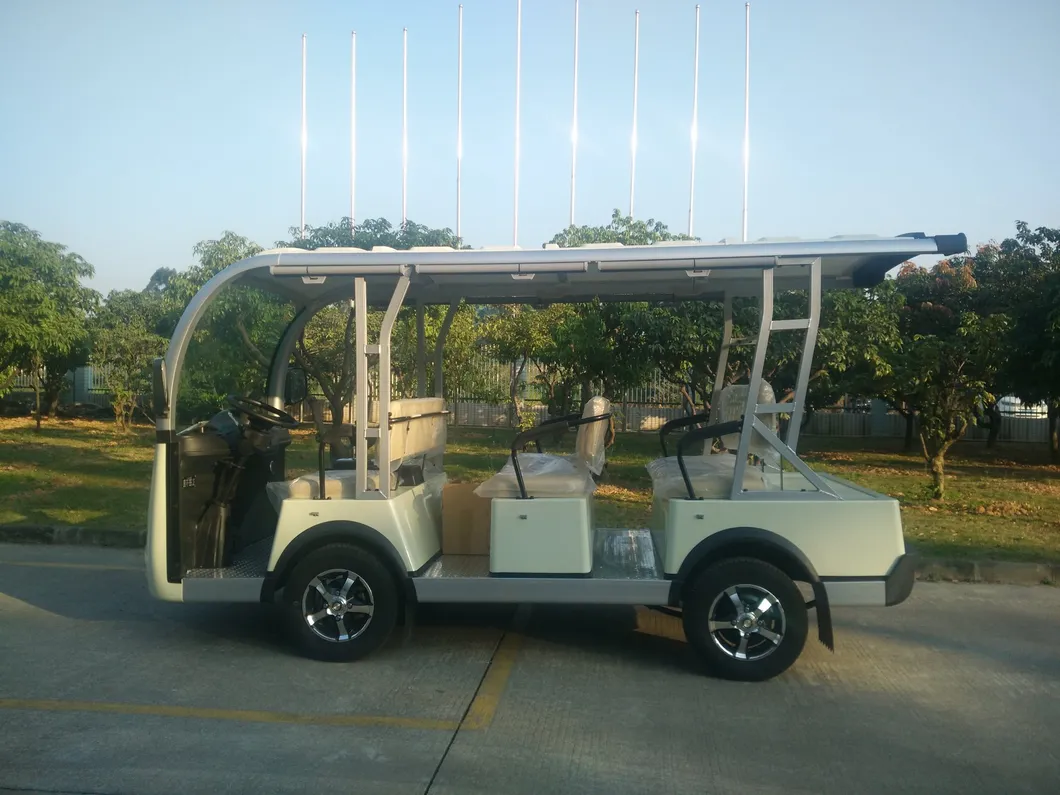 Power Trolley Tourist Airport Shuttle Long Durability Bus Electric Vehicle Lt-S8