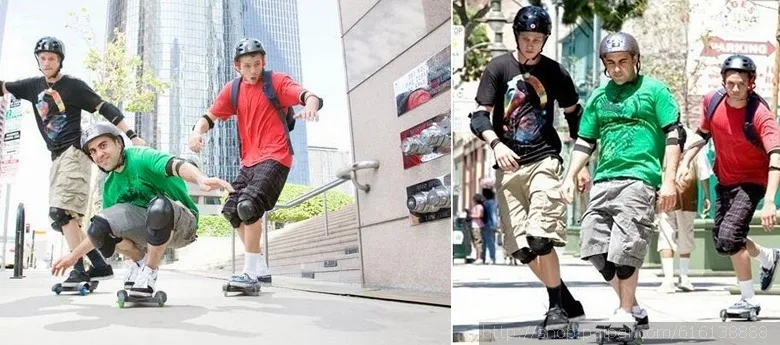 Professional 3 Wheel Skateboard Sole Skate, Orbit Wheel Skate