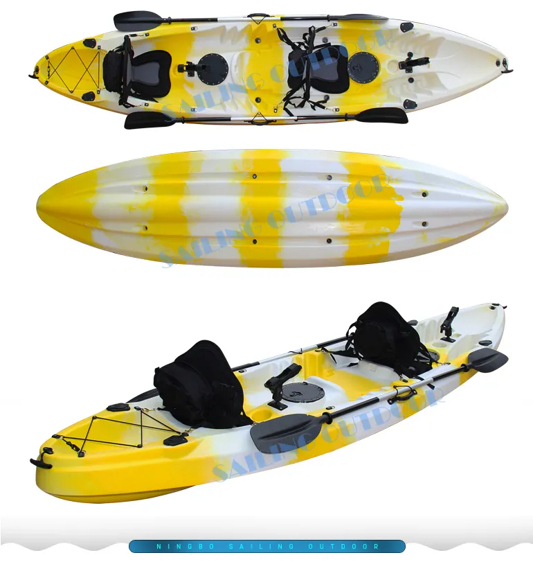 Professional Fishing 3 Person Kayak Pesca From Sailing Outdoor