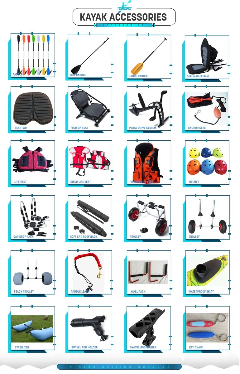 Professional Manufacturer of Kayak Surf 3 Person Canoe Kayaks Fishing Boat