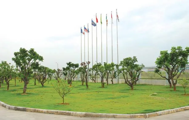 Red 8 Seat Electric Shuttle Golf Car