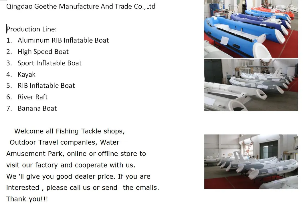 Rib 390 High Performance Police Cruising Aluminum Rib Inflatable Boat