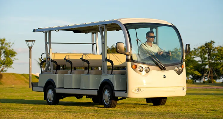 Sightseeing on City Sightseeing Golf Car New Bus Electric Vehicle for Sale Lt-S14
