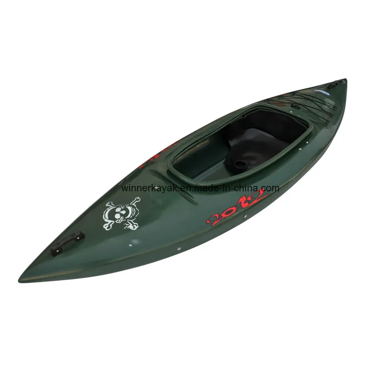 Single Recreational Plastic Cockpit Kayak