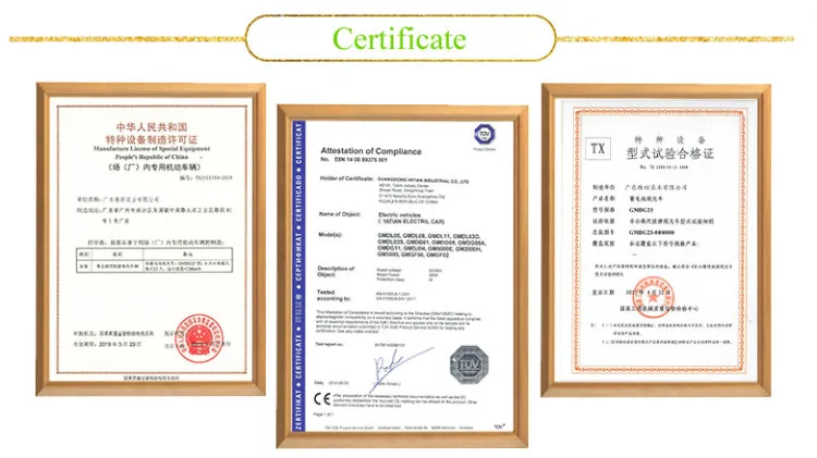 Small 6 Person Electric Golf Buggy European Electric Go Kart for Sale