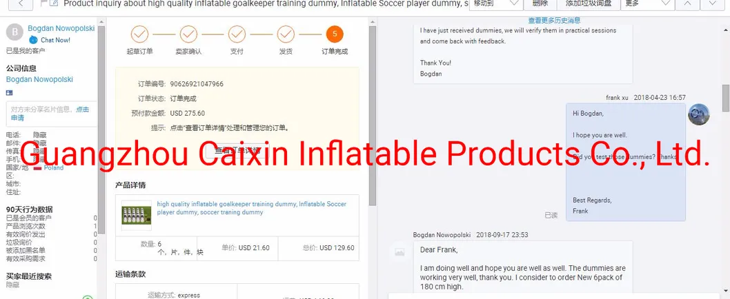 Soccer Training Equipment Soccer Training Dummy