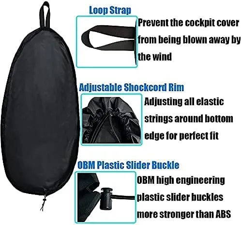 Waterproof Canopy Cover Canoe Canopy Cover Cockpit Cover