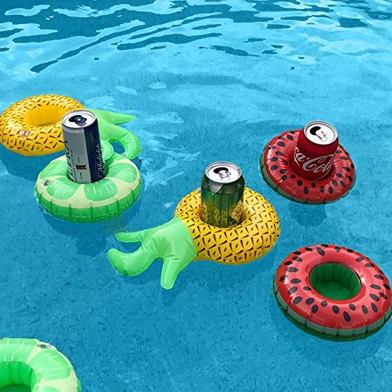 Wholesale PVC Inflatable Fruit Pool Float Cup Tray