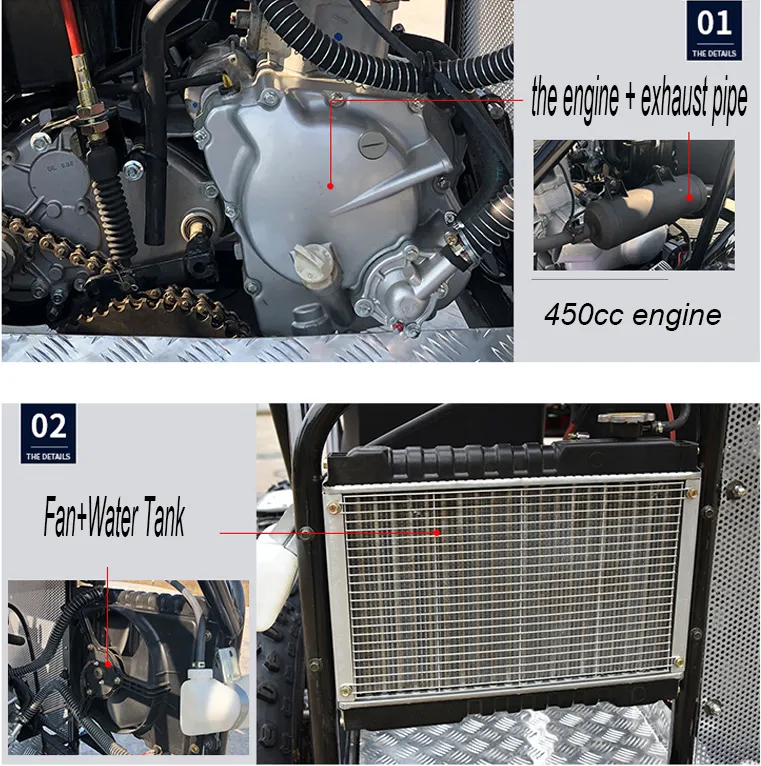 Wholesales China 450cc EEC ATV